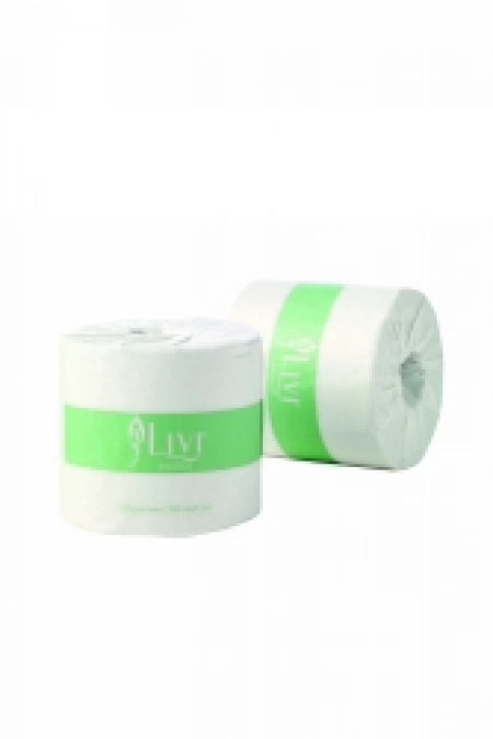 TOILET TISSUE LIVI BASICS 1PLY 1000S