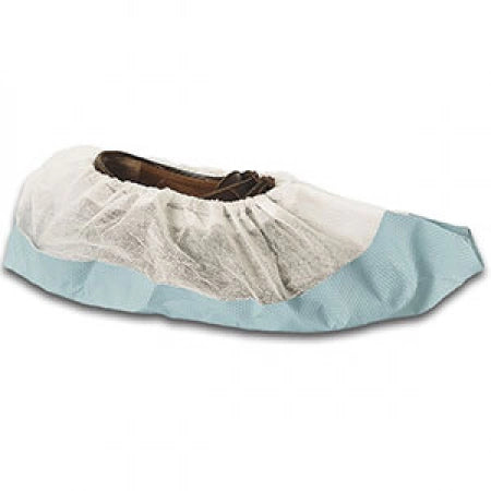 1000/Carton Shoe Covers PP/PE Blue Polyethylene Sole 17cm x 40cm PP 40 gram  / PE 96 gram