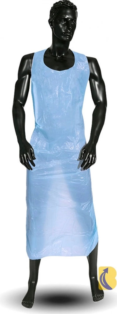 1000/Carton Aprons Blue PE Disposable